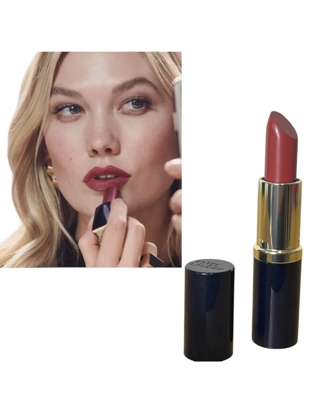 Estee Lauder Pure Color Envy Sculpting Lipstick # 420 Rebellious Rose Full Size